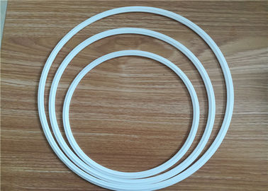 Zuivere Vlakke de Wasmachine Reservering van PTFE/de Mechanische Witte Teflondelen van de Zegelringspomp