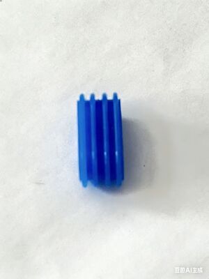 Blauwe siliconen antivibratie pads