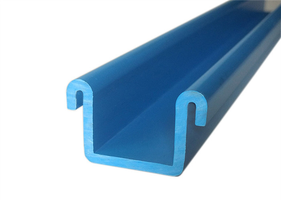 Vorm van het Profieluitdrijving Aangepaste U van pvc van malen de Plastiek Gevormde Delen Plastic