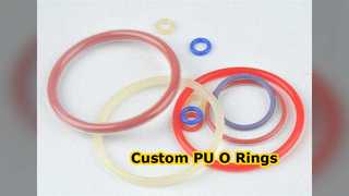 Aangepaste PU O-ring slijtvastheid